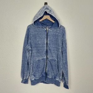 Creative Destruction Zip Up Hoodie Mens Medium Pre-Owned